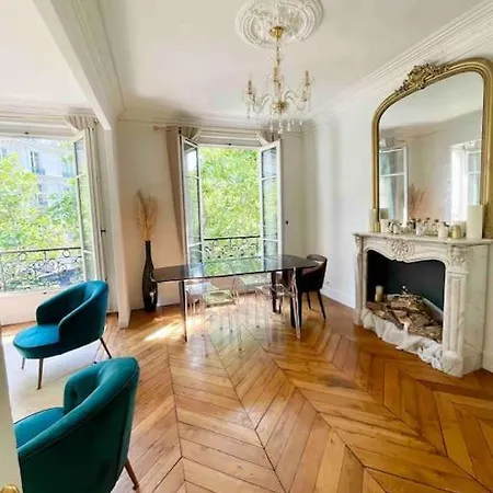 Sublime Haussmanien 2min Parc Monceau Appartement Parijs